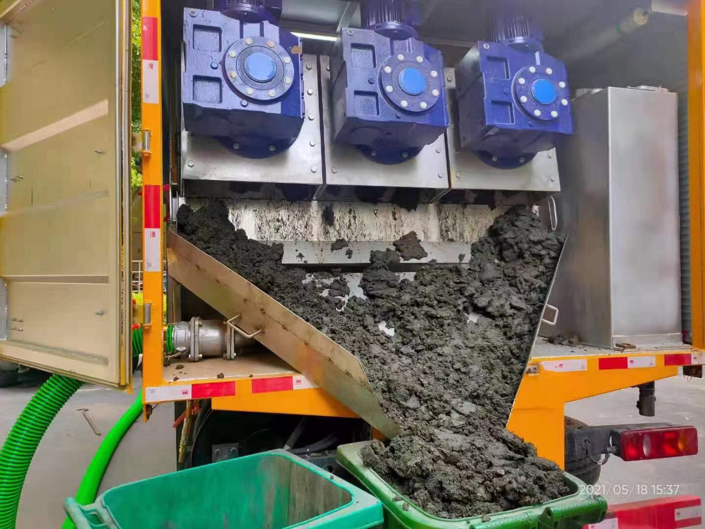 吉利化粪池清掏城市维护站-泥浆净化干湿分离处理